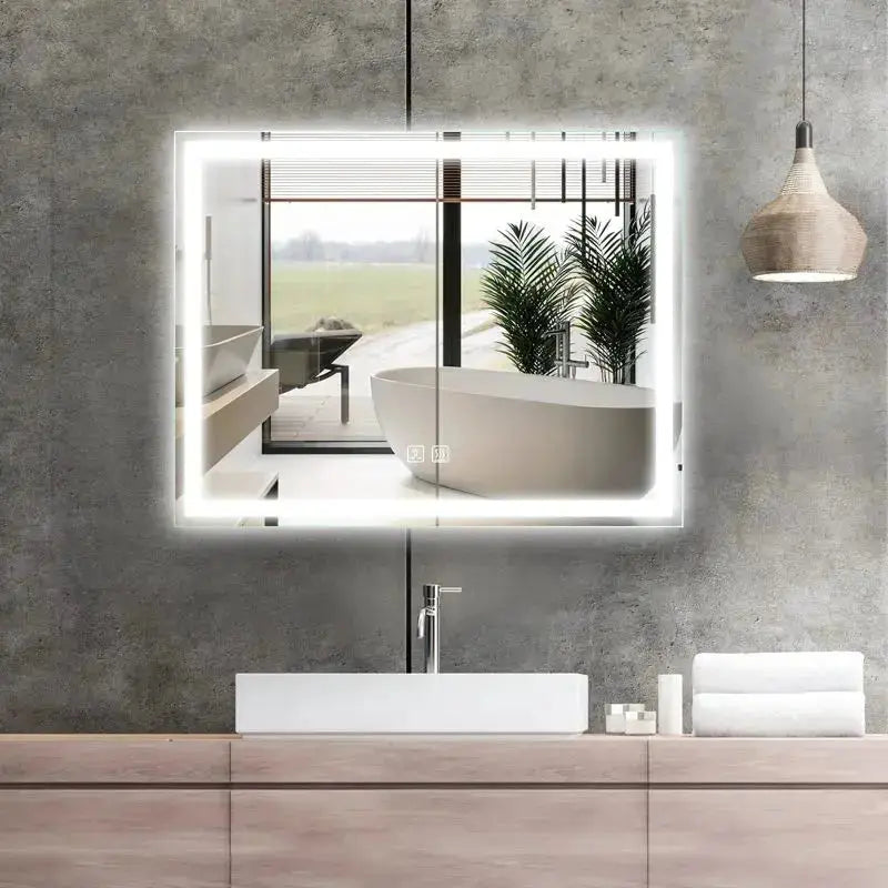 20 x 28 Inch Center Glow LED Bathroom Mirror