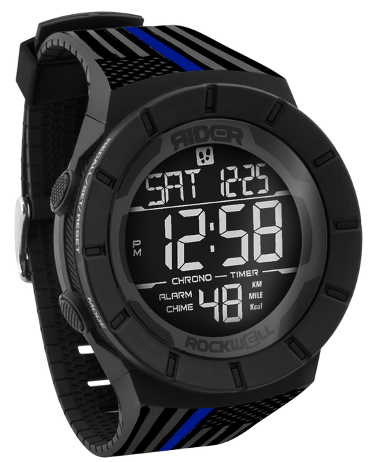 Coliseum Fit™ Assault - Police Edition (Phantom Black) Watch