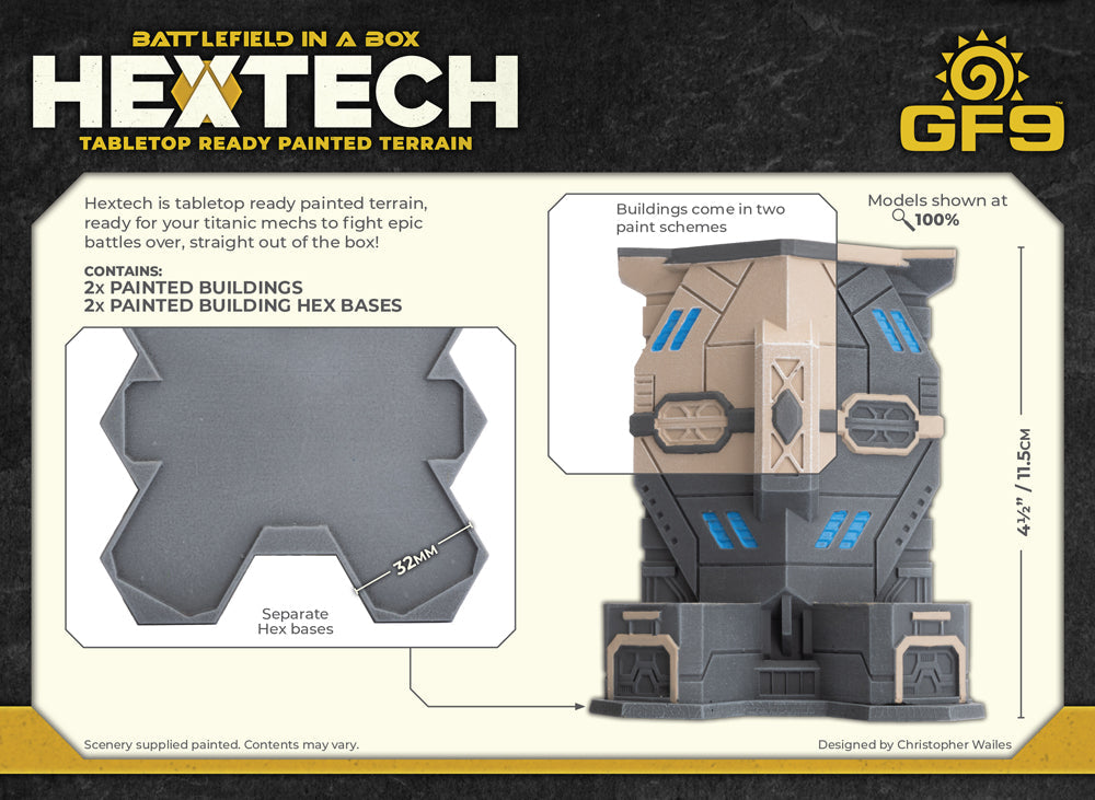 Battlefield in a Box: HexTech - TCPD Precinct