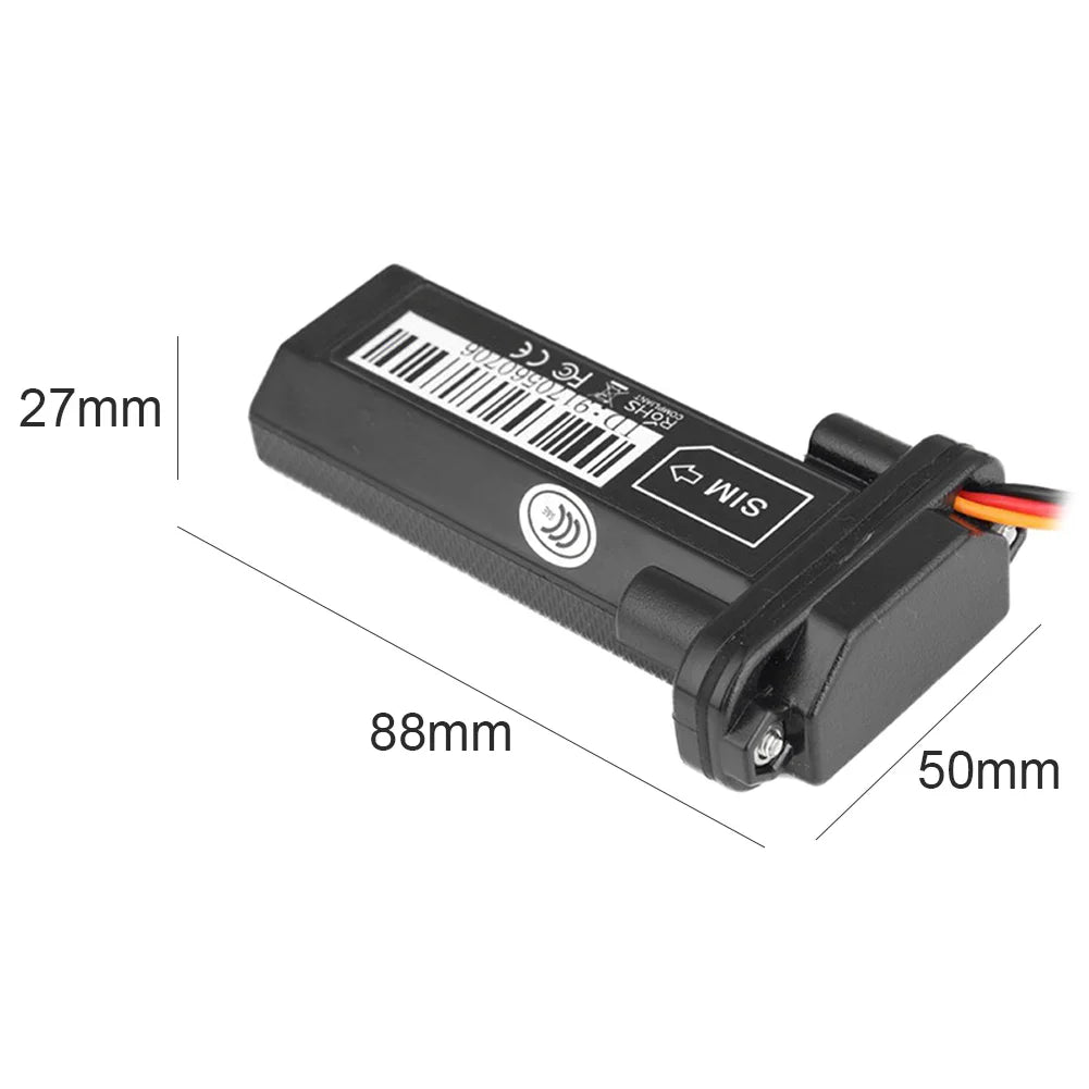 1/2PC 2G Mini Tracker Waterproof Builtin Battery GPS ST-901 for Car vehicle gps device 4 PIN Cable with Relay for Remote Control