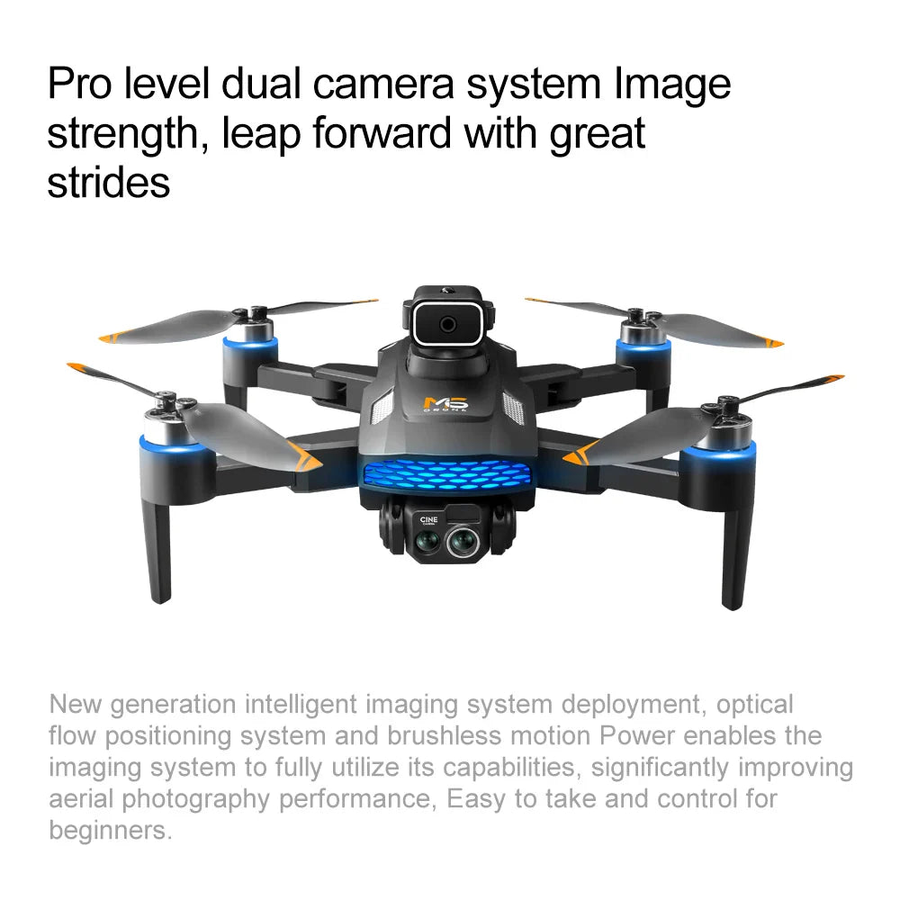 For Xiaomi M6 Drone Professional 8K Camera Drone 5G WIFI FPV UAV With screen remote control RC Dron avoidance Aerial Quadcopter