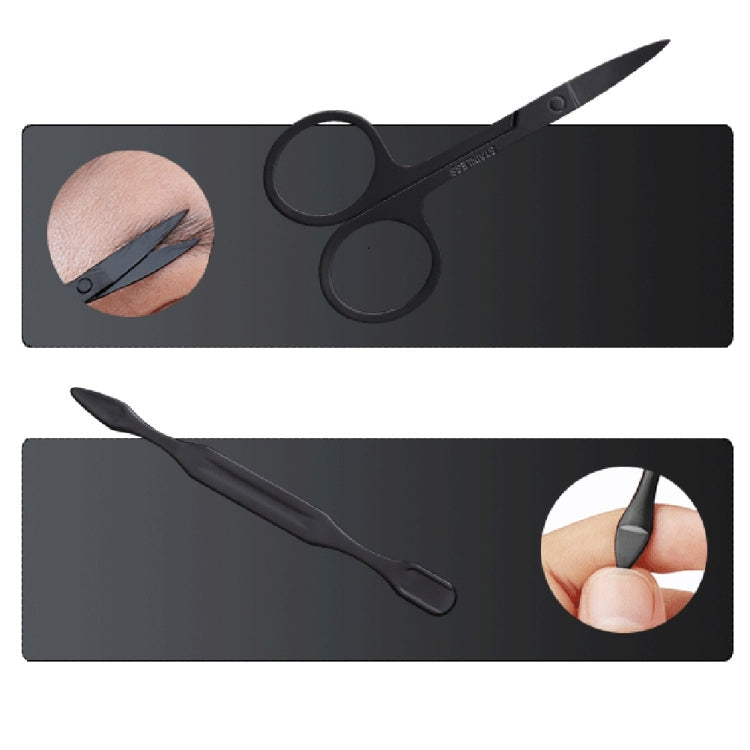 Manicure Nail Clippers Pedicure Set Portable Travel Hygiene Kit Stainless Steel Cutter Tool Set