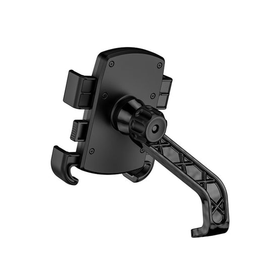 Kewig M16-B Bicycle Motorcycle Outdoor Riding Fixed Mobile Phone Bracket, Style: Rearview Mirror(Black)