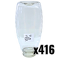 12 oz Plastic Inverted Honey Jar