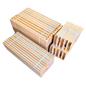 Deep 9 1/8-Inch Langsroth Frame, Unassembled, Grooved Top / Grooved Bottom