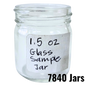 1.5 oz Glass Sample Jar
