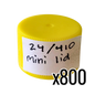 24/410 Mini Honey Bear Plastic Lids
