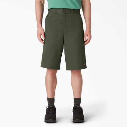 Dickies Loose Fit Flat Front Work Shorts 13" D42283