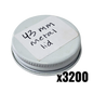43mm Metal Jar Lid