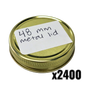 48mm Metal Jar Lid