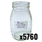 8 oz Glass Classic Honey Jar