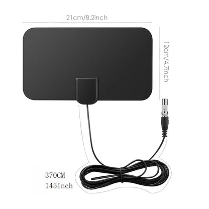 HD Digital TV Antenna Indoor Amplified dab antenna 200 Miles Ultra HDTV With Amplifier VHF/UHF Quick Response Outdoor Aerial Set