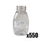 8 oz Plastic Classic Honey Jars
