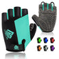 Bike Gloves Cycling Gloves Biking Gloves Bicycle Gloves for Men Women with Anti-Slip Shock-Absorbing Pad,Light Weight Half Finger Gloves for Cycling Workout Training Outdoor Black&gray X-Large