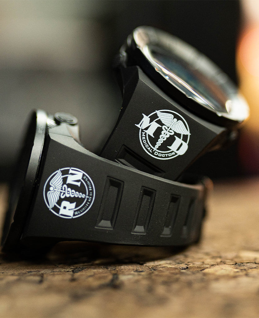 Coliseum Fit™ Medical Doctor Edition (Phantom Black) Watch