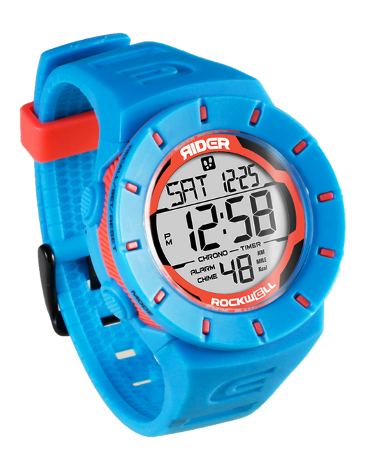 Coliseum Fit™ Forum (Shark Blue/Orange) Watch