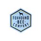 Foxhound Bee Logo Vinyl Sticker