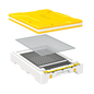 Hive IQ Base & Lid Kit w/ Queen Excluder