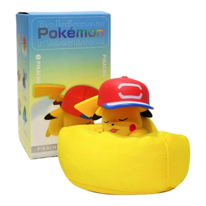 Pokemon TCG: Sleeping Snorlax, Eevee, Pikachu, Komala, Bulbasaur, and Jirachi