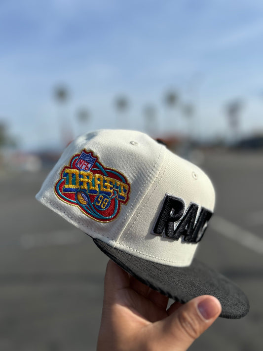 Raiders Chrome / Black Cordoroy 5950