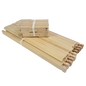Medium 6 1/4 Inch Langstroth Frame, Wedged Top / Split Bottom with Holes