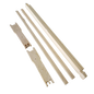 Medium 6 1/4 Inch Langstroth Frame, Wedged Top / Split Bottom with Holes