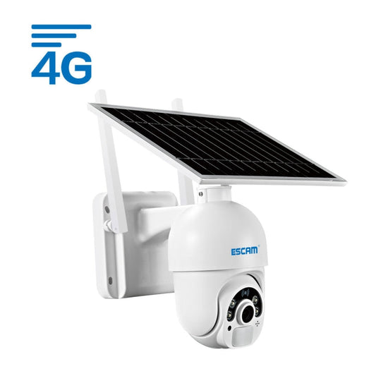 ESCAM QF450 HD 1080P 4G US Version Solar Powered IP Camera without Memory, Support Two-way Audio & PIR Motion Detection & Night Vision & TF Card