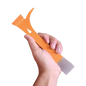 Orange KW Small Steel Hive Tool With Hook