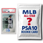 PSA 10 Graded MLB All-Star Baseball Rookie Card Mystery Pack
