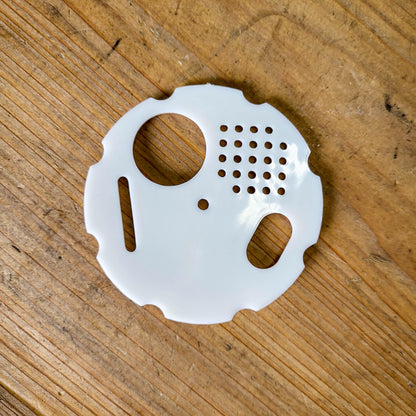 Plastic, Round Disc Entrance Reducer