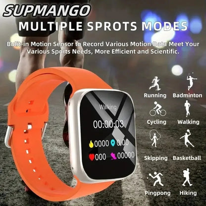 T88K Smart Sports Watch LCD Display 1.68 Men Waterproof Smart Watch Women Fashion Trend Watch