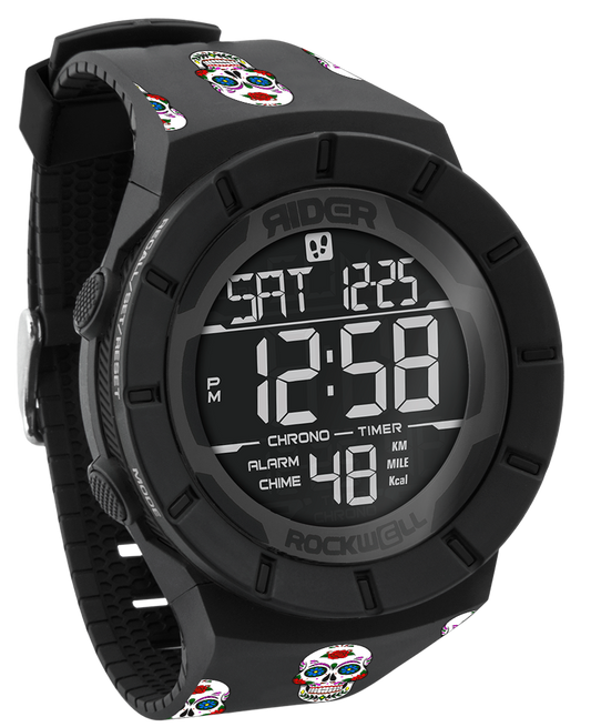 Coliseum Fit™ - Sugar Skull Edition (Phantom Black) Watch
