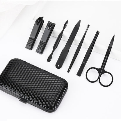 Manicure Nail Clippers Pedicure Set Portable Travel Hygiene Kit Stainless Steel Cutter Tool Set