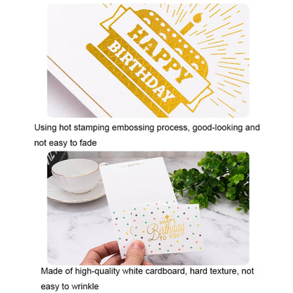 50 PCS Holiday Thank You Messages Greeting Cards(Best Wishes)