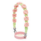 For 16-40oz Stanley Mug Lanyard Silicone Loop Boho Daisy Cute Flower Hand-Woven Mug Cover(Green)