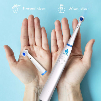 Pursonic Advanced Smile Care Bundle – LED Whitening Kit, Whitening Strips, & Ele