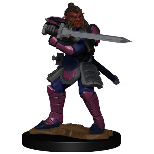 D&D: Nolzur's Marvelous Miniatures - Hobgoblin Fighter Male & Hobgoblin Wizard Female