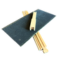 Deep 9 1/8-Inch Langsroth Frame, Grooved Top / Grooved Bottom With Double Wax Foundation