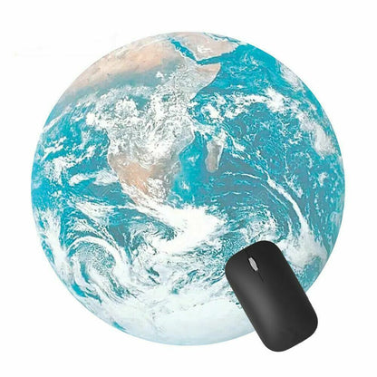 Round Gaming Mouse Pad for PC, Laptop, and Notebook - Non-Slip Mice Mat
