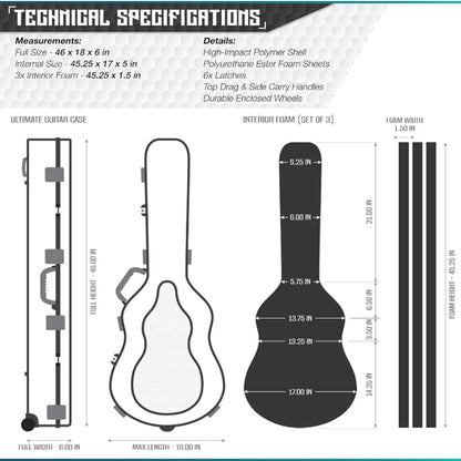 Tactical Discreet Guitar Case