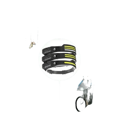 Black Induction Headlamp Cob Led Sensor W689-2