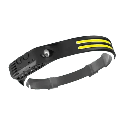 Black Induction Headlamp Cob Led Sensor W689-2