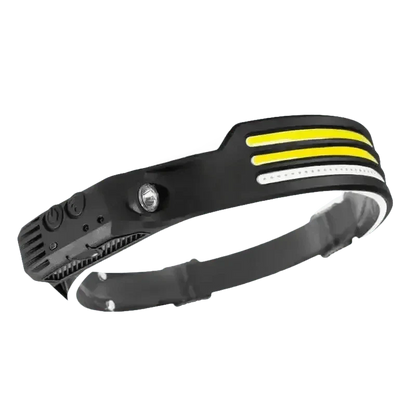 Black Induction Headlamp Cob Led Sensor W689-2