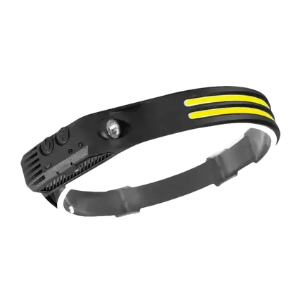 Black Induction Headlamp Cob Led Sensor W689-2