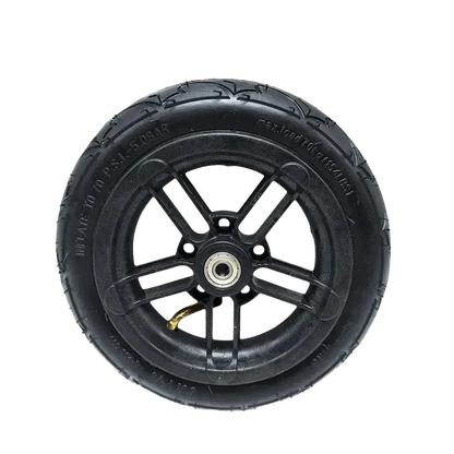Black Wheel Pneumatic Tire for Folding Electric Scooter. Inner Outer Tire for A-bike.