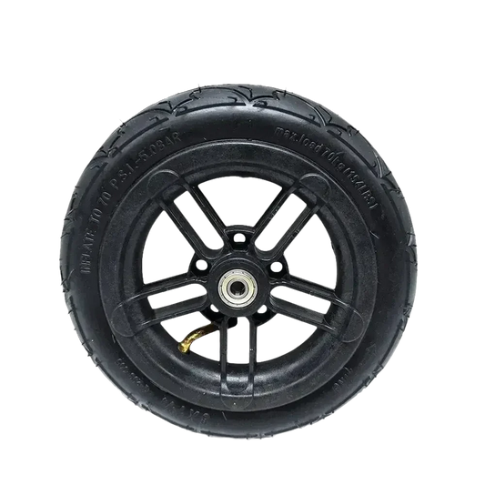 Black Wheel Pneumatic Tire for Folding Electric Scooter. Inner Outer Tire for A-bike.