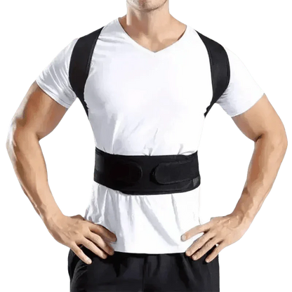 Black Posture Corrector Belt