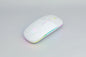Black USB Rechargeable RGB LED Wireless Mouse