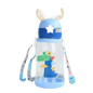 Blue Dinosaur Antler Kids Water Sippy Cup for Kids Creative Cartoon