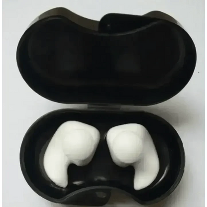 Blue Silicone Water Sports Earplugs Hypoallergenic